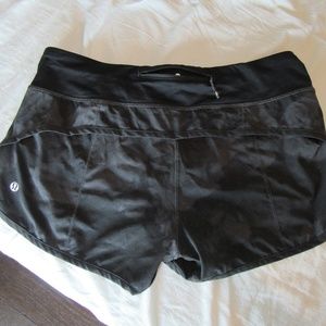 Lululemon Speed Shorts size 6